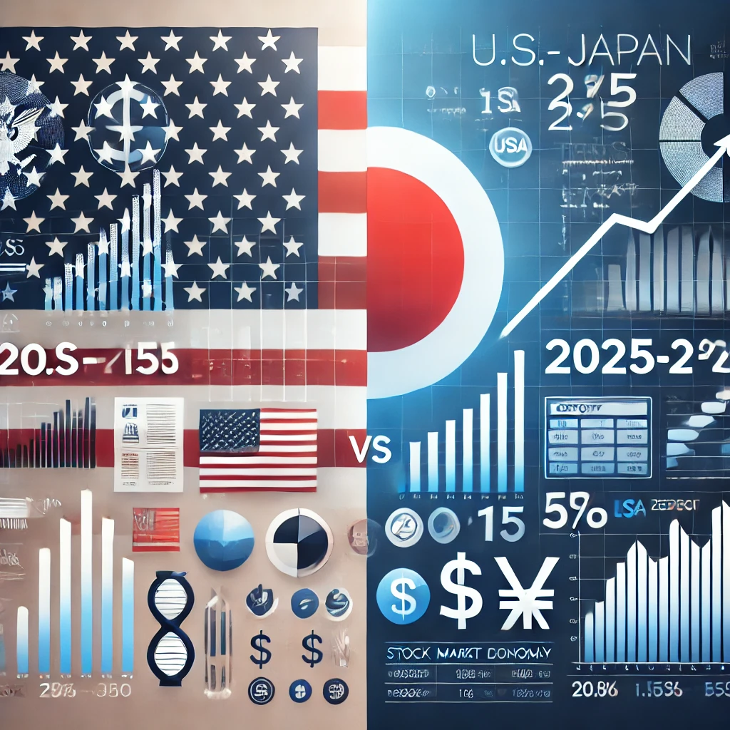 2025年2月15日現在の米国・日本経済まとめ