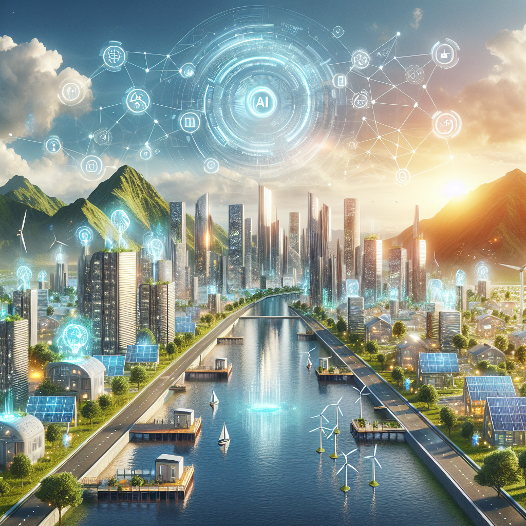 AI×再生エネで未来都市政策発表